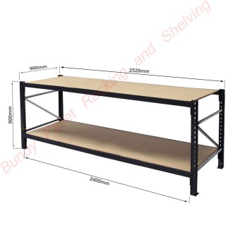 Workbench Heavy Duty 2400mm Beams x 900mm Deep x 900mm High (LongSpan) ChipBoard